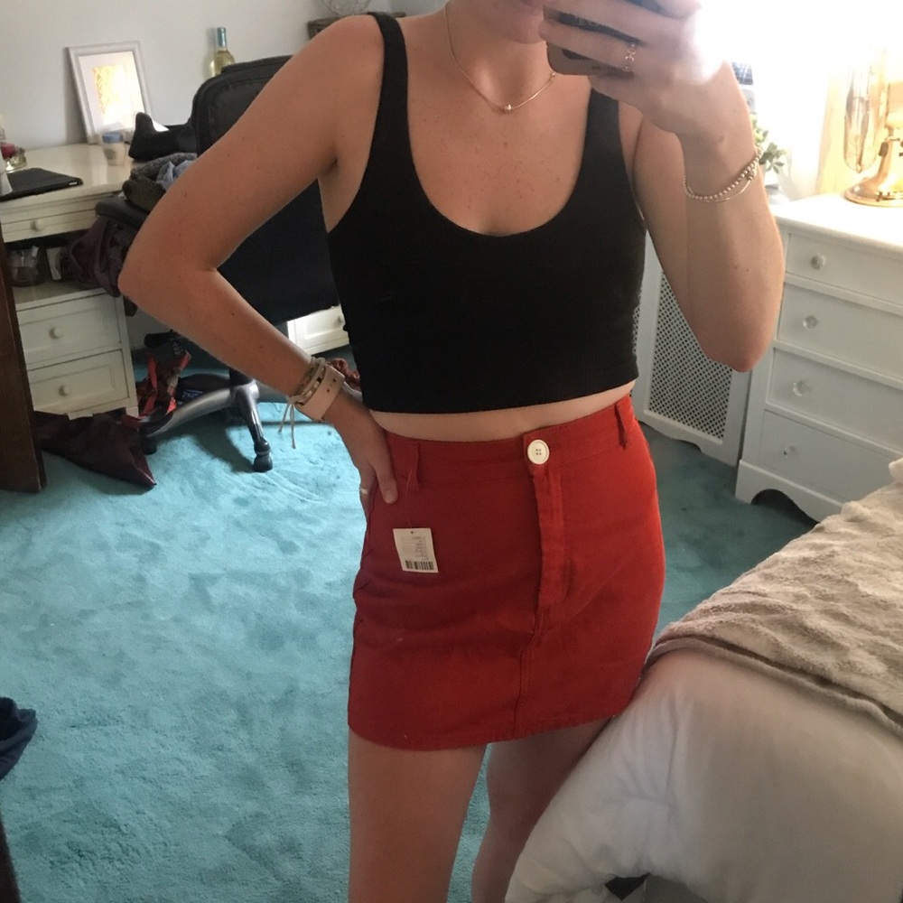 Red Urban Outfitters Skirt